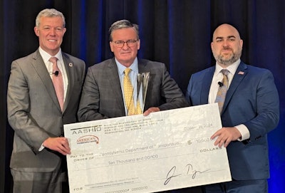 PennDOT grand prize award presentation