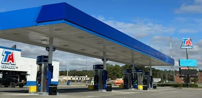 TA Express exterior