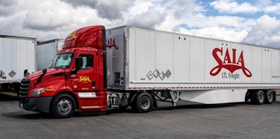 Saia tractor-trailer