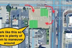 Truck parking map