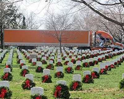 Truck at Arlington National Cemetery