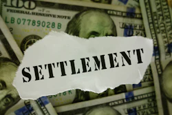 'Settlement' on money