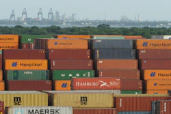 Containers at Port Houston