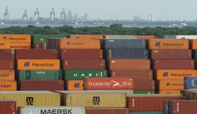 Containers at Port Houston