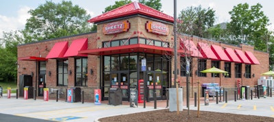 Exterior of Sheetz store