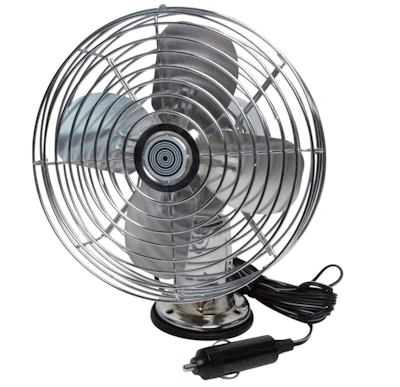 12-volt car fan