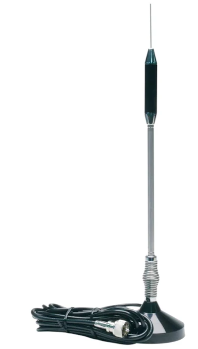 24-inch Magnet Mount Stainless Steel CB Antenna Kit