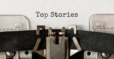 'Top Stories' on typewriter