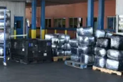 Recently seized marijuana