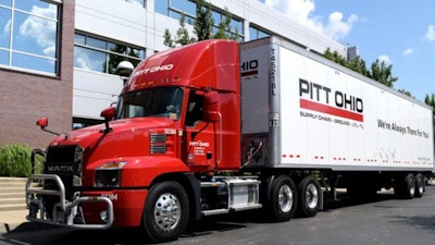 Pitt Ohio tractor-trailer