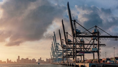 Port cranes