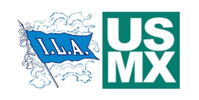 International Longshoremen’s Association and United States Maritime Alliance logos