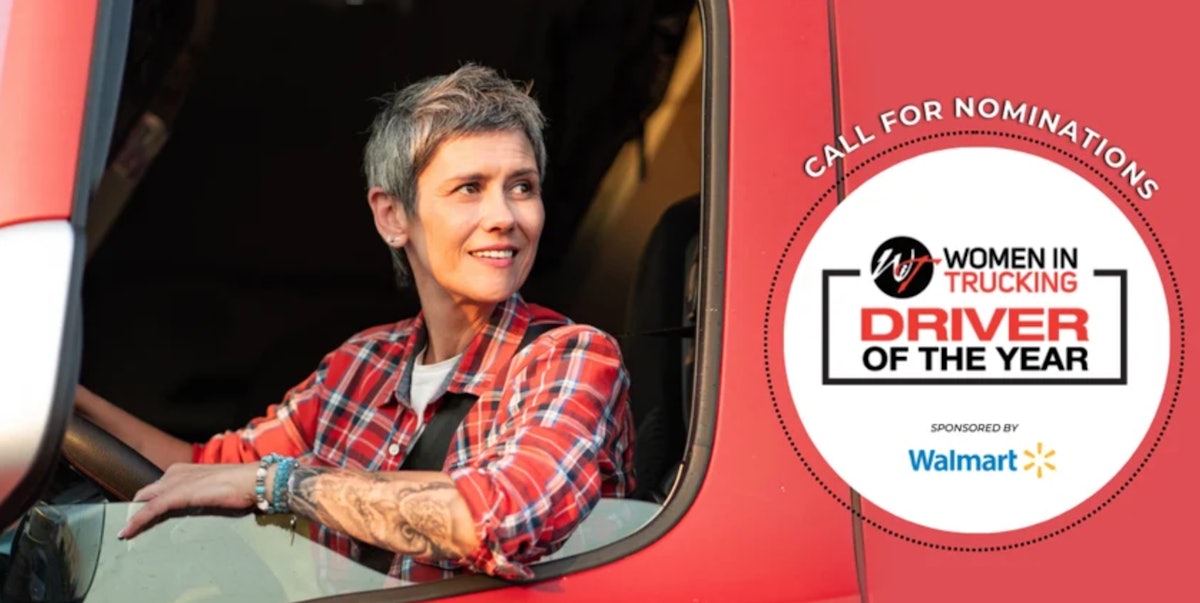 Women in Trucking seeks nominations for its Driver of the Year Award