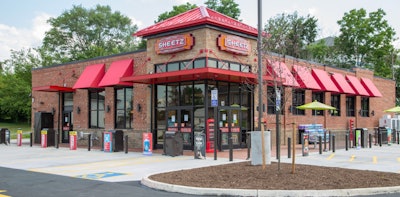 Exterior of Sheetz store