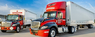 Southeastern Freight Lines trucks