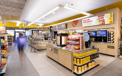Inside a Love's Travel Stop