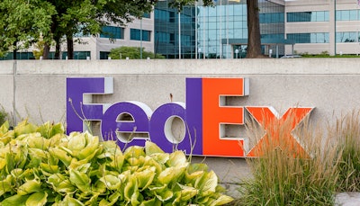 FedEx sign