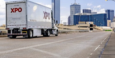 XPO tractor-trailer