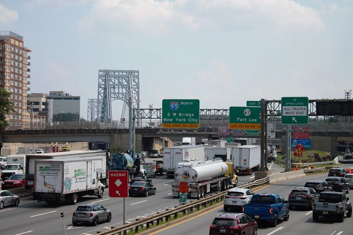 Once again, I-95 in Fort Lee, NJ is worst bottleneck for truckers