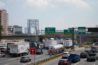 George Washington Bridge Plaza in Fort Lee, NJ