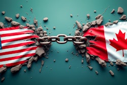 U.S. and Canadian flags