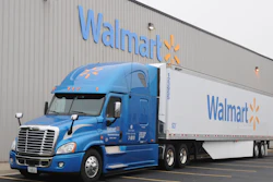 Walmart tractor-trailer