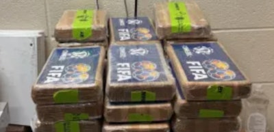 Seized cocaine