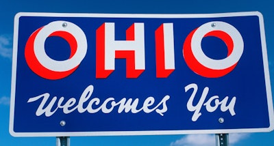 'Ohio Welcomes You' sign