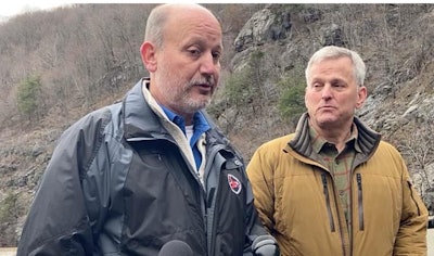 ​​​​​​​N.C. Department of Transportation Secretary Joey Hopkins and Gov. Josh Stein