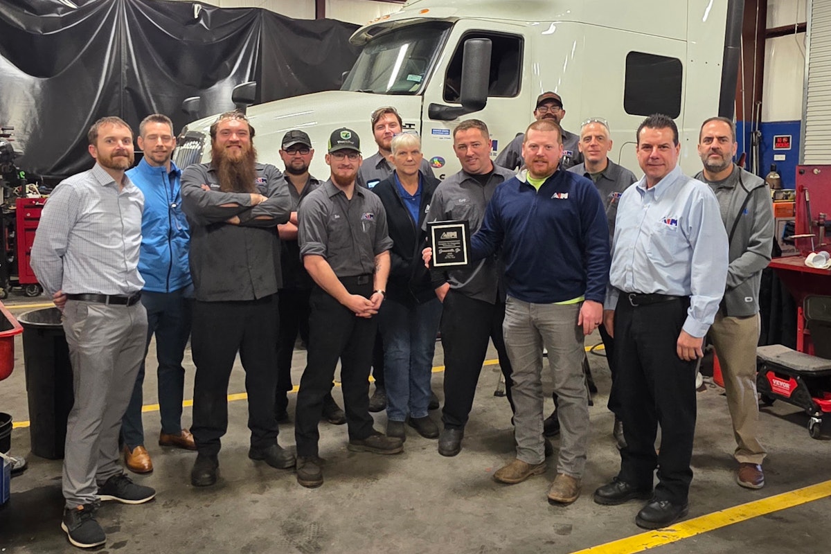 Aim Transportation Solutions names Georgia location Shop of the Year