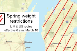 Partial Michigan map