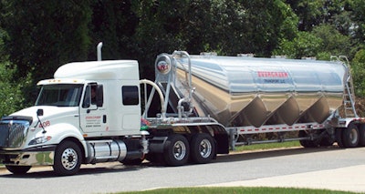 Evergreen Transport tractor-trailer