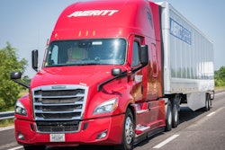 Averitt tractor-trailer on a highway