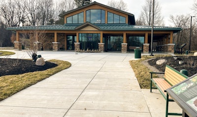 Remodeled Ohio rest area