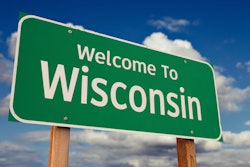 Welcome to Wisconsin highway sign