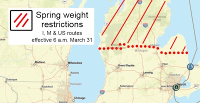 Michigan map