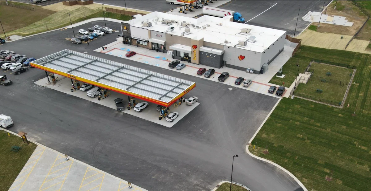 New Love’s in southeastern Ohio includes 121 truck parking spots