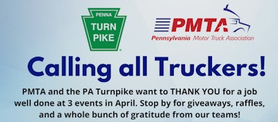 Trucker appreciation collage