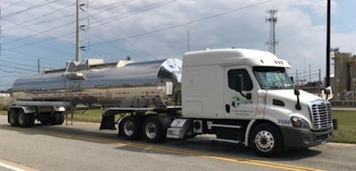 M.C. Tank Transport tractor-trailer