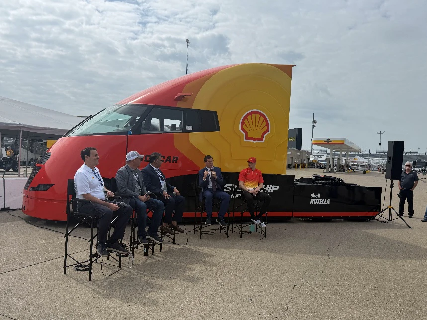 Shell Starship 3.0 to haul Pennzoil Tech Inspection Trailer to races ...