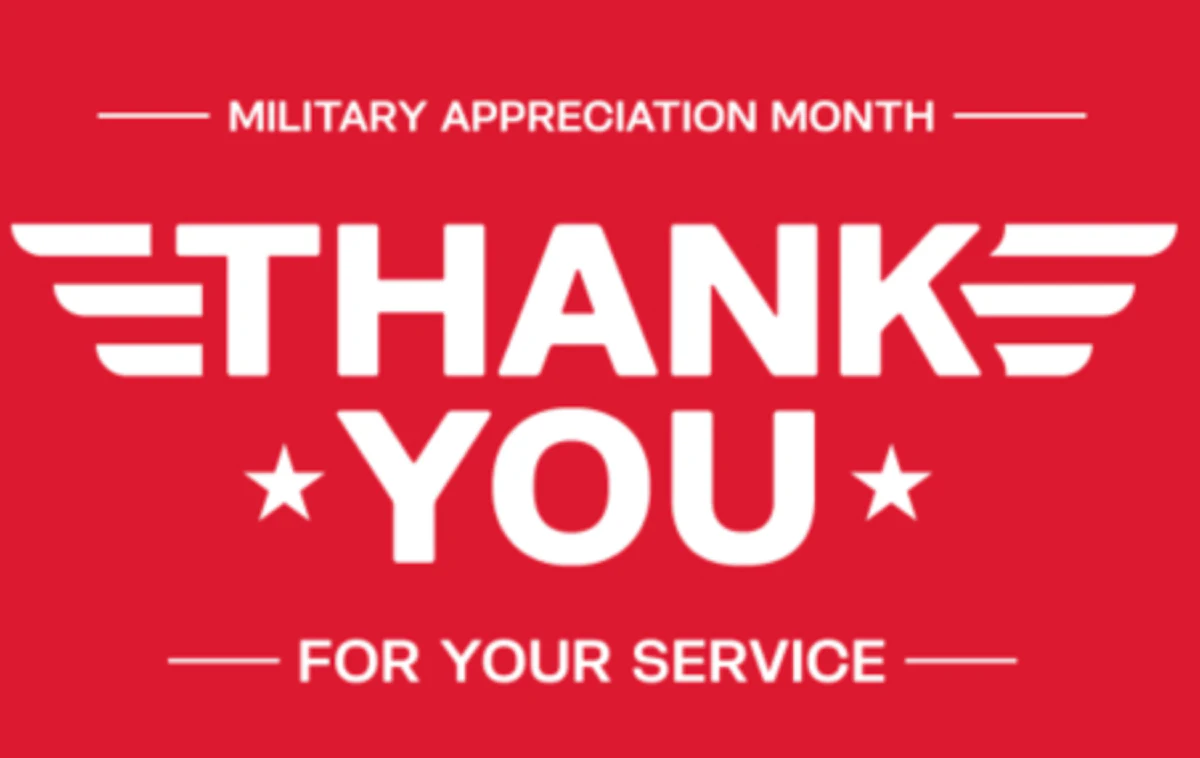 Pilot marks Military Appreciation Month with donation, specials