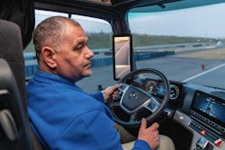 Marco Hellgrewe at the wheel ... in reverse