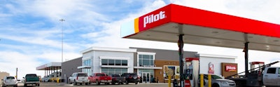 New Pilot travel stop in Hudson, Colorado