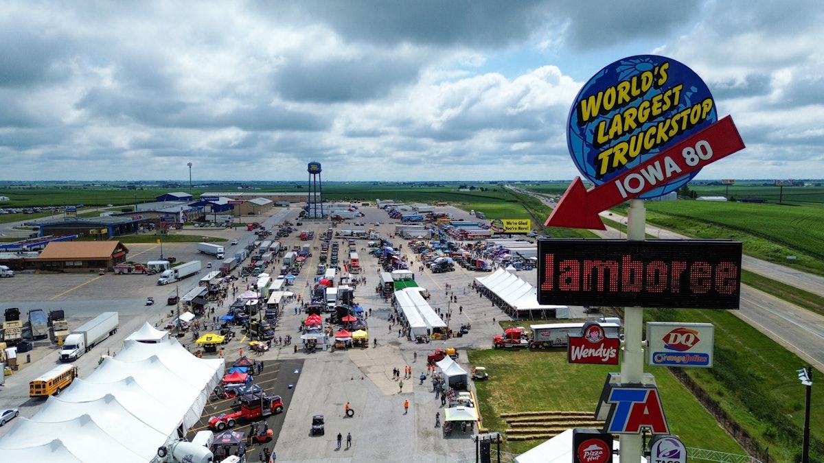 Major thunderstorm interferes with annual Walcott Truckers Jamboree