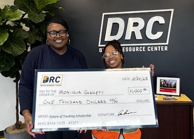 Roniqua Garett (right) and Roni Brassfield (left) MTC CDL instructor