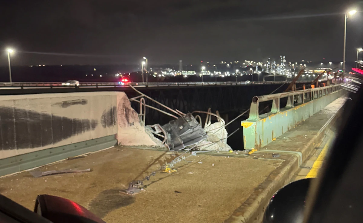 UPDATE: Truck found, search continues for driver in DE-NJ bridge crash
