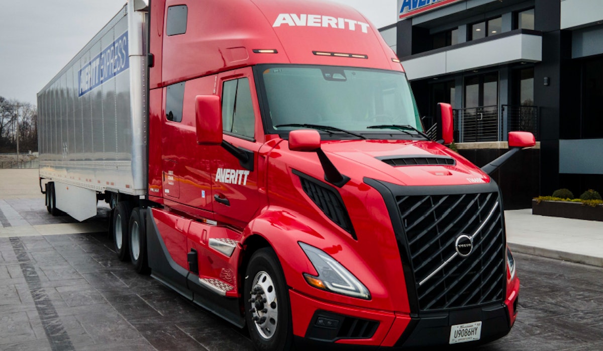 Averitt Express places one of largest orders for new Volvo VNL 860s