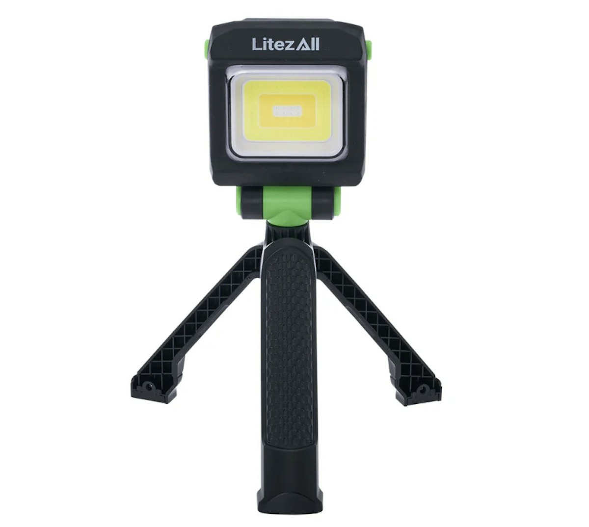 Bright idea: LitezAll 2000 lumen rechargeable tripod work light