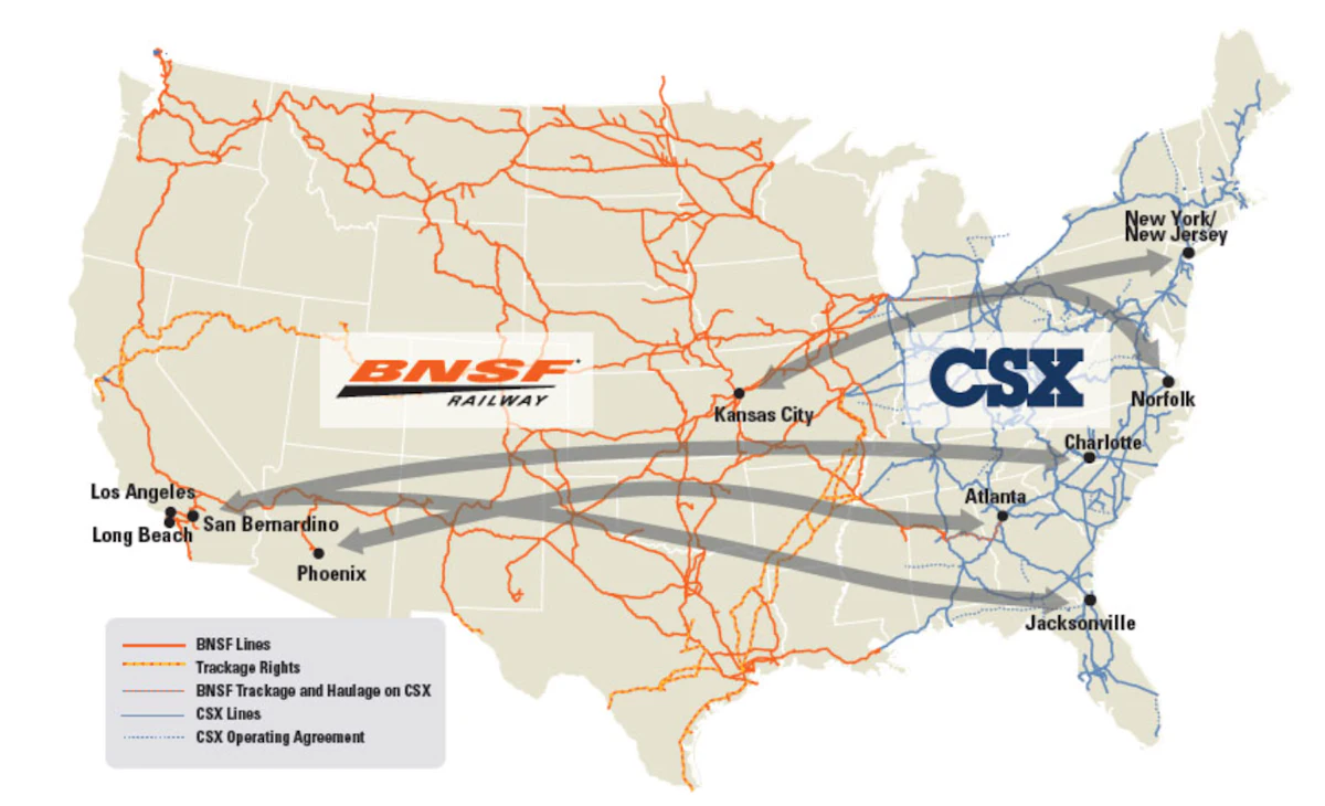 Rail freight companies’ new service poses challenge to OTR trucking