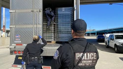 Several truckers busted as part of numerous recent drug seizures